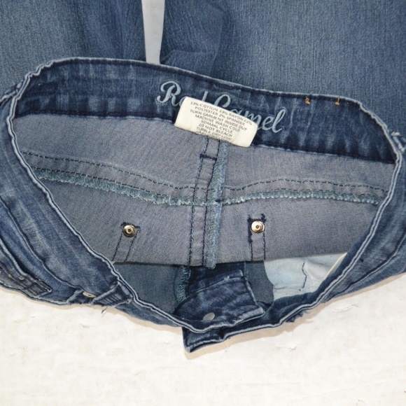 Red Camel Juniors Low Rise Skinny Blue Jeans, Stretch Dark Wash Denim Size 7 - Picture 7 of 8